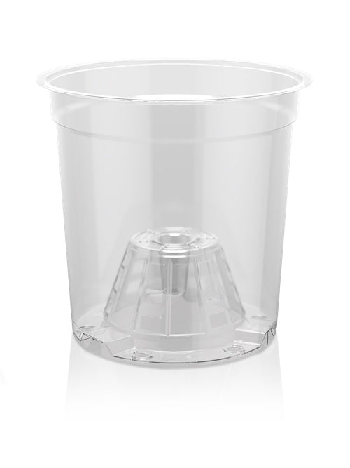 170mm Round Clear TEKU pot - 224pcs