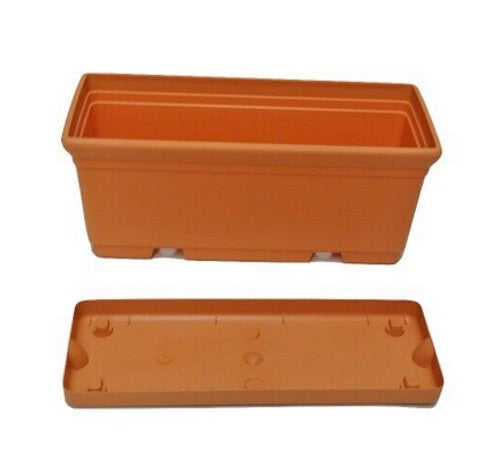 250mm Window Planter Box and Saucer x 72pcs