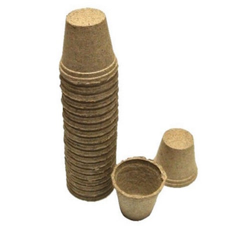 60mm Jiffy Round Pot - No Drainage Hole - 3,000pcs