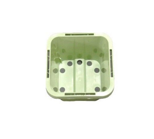 66mm Square Squat Pot (Green)  x 660pcs