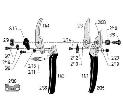 FELCO 11 - One-hand pruning shear | New generation