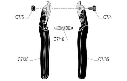 FELCO C7 One-hand cable cutter | Cable cutter